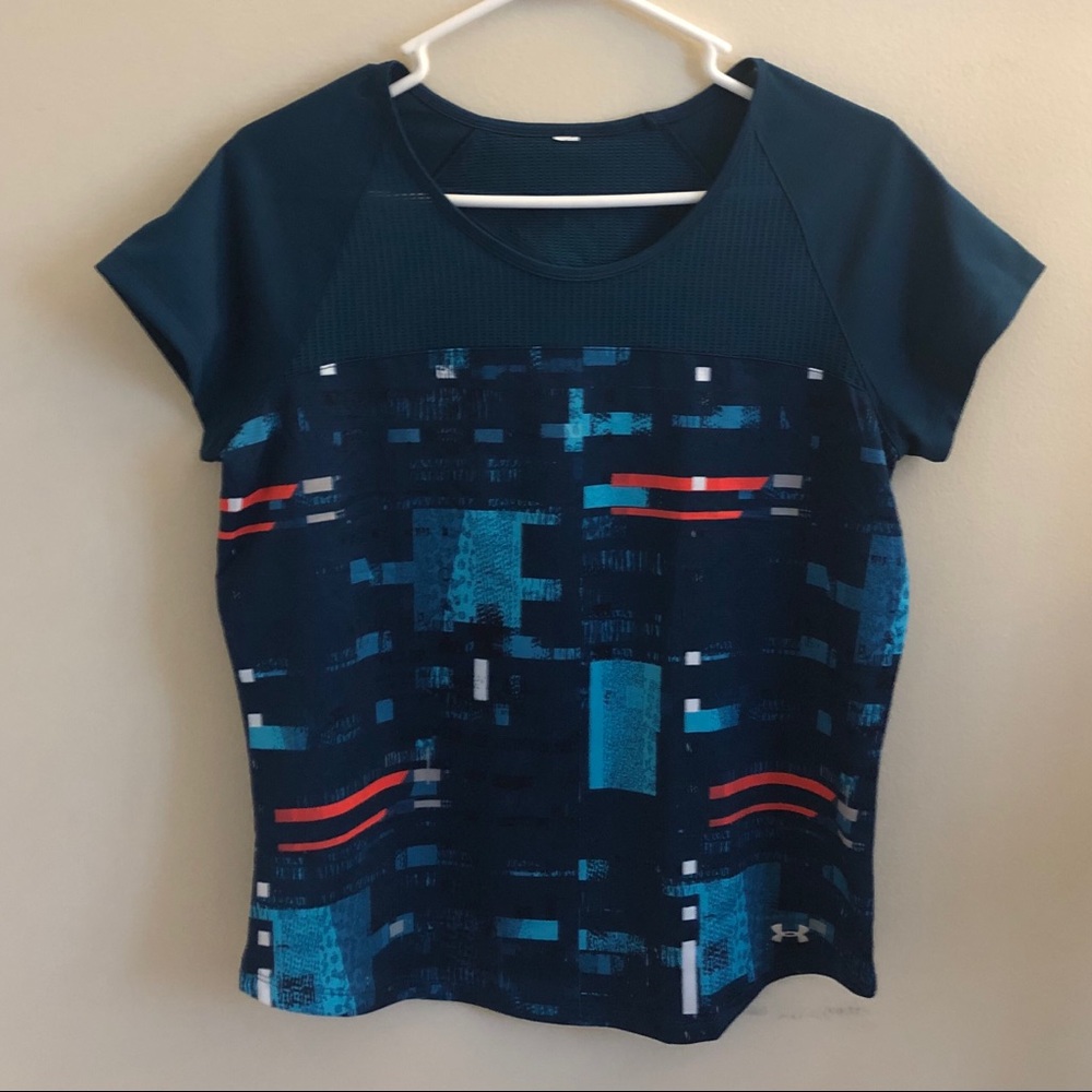 Multi-Colored Under Armour Backless Shirt